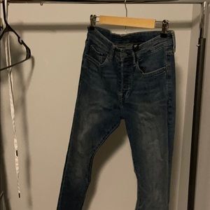 Skinny stretch medium wash denim